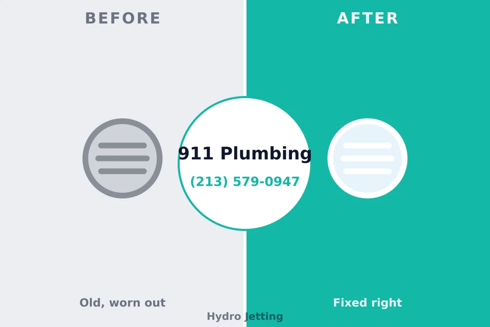 Before and after: plumbing company St. James City, FL